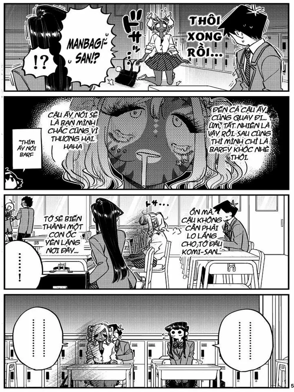 Truyện Tranh Komi Không Thể Giao Tiếp - Komi San Wa Komyusho Desu trang 5