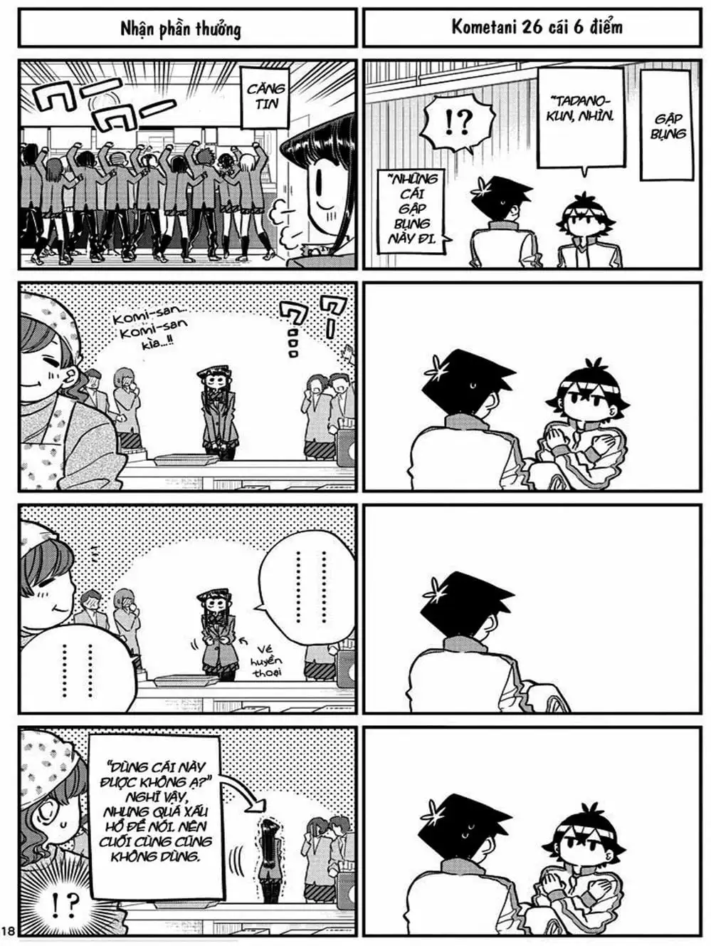 Truyện Tranh Komi Không Thể Giao Tiếp - Komi San Wa Komyusho Desu trang 5