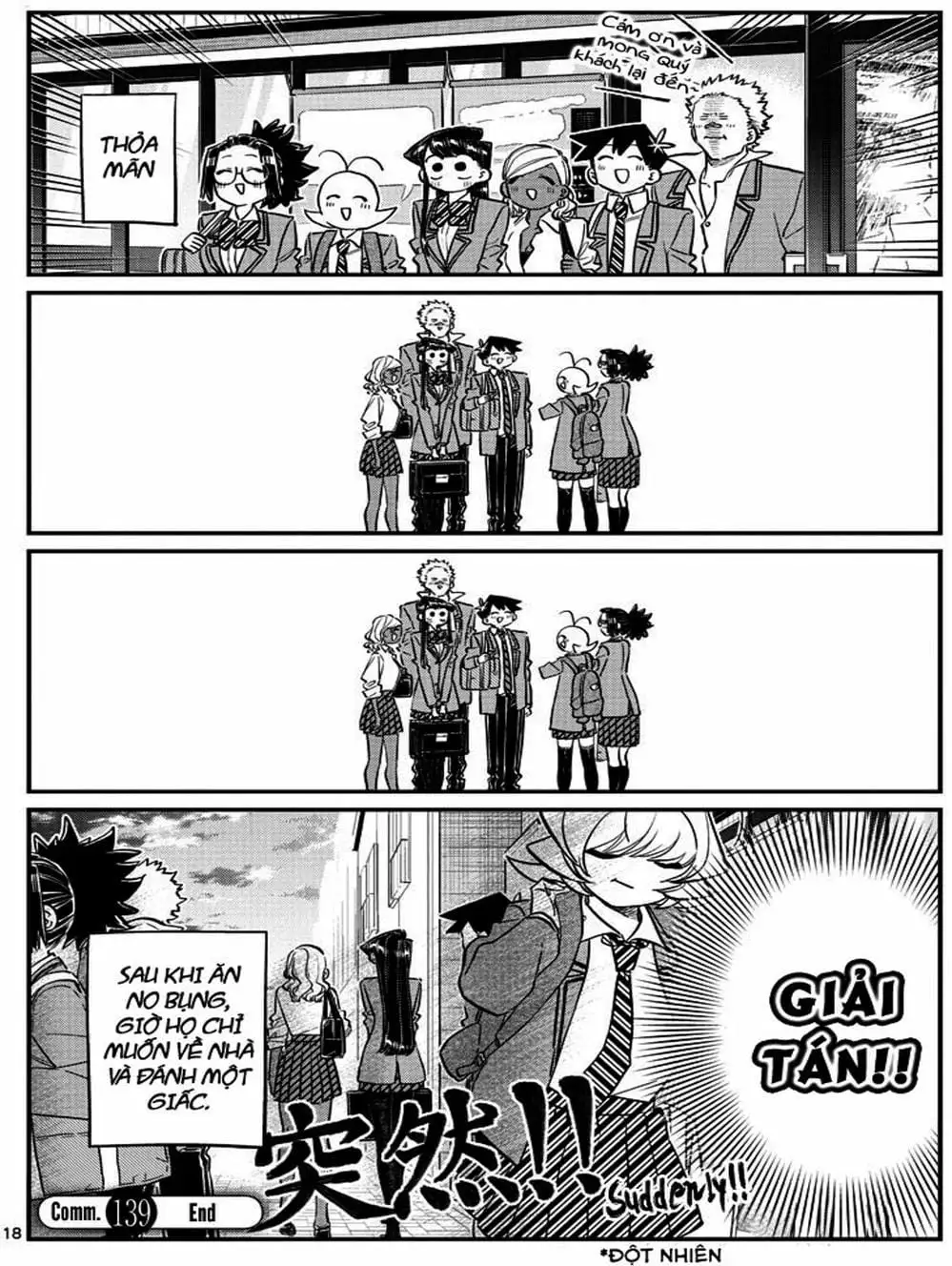 Truyện Tranh Komi Không Thể Giao Tiếp - Komi San Wa Komyusho Desu trang 5