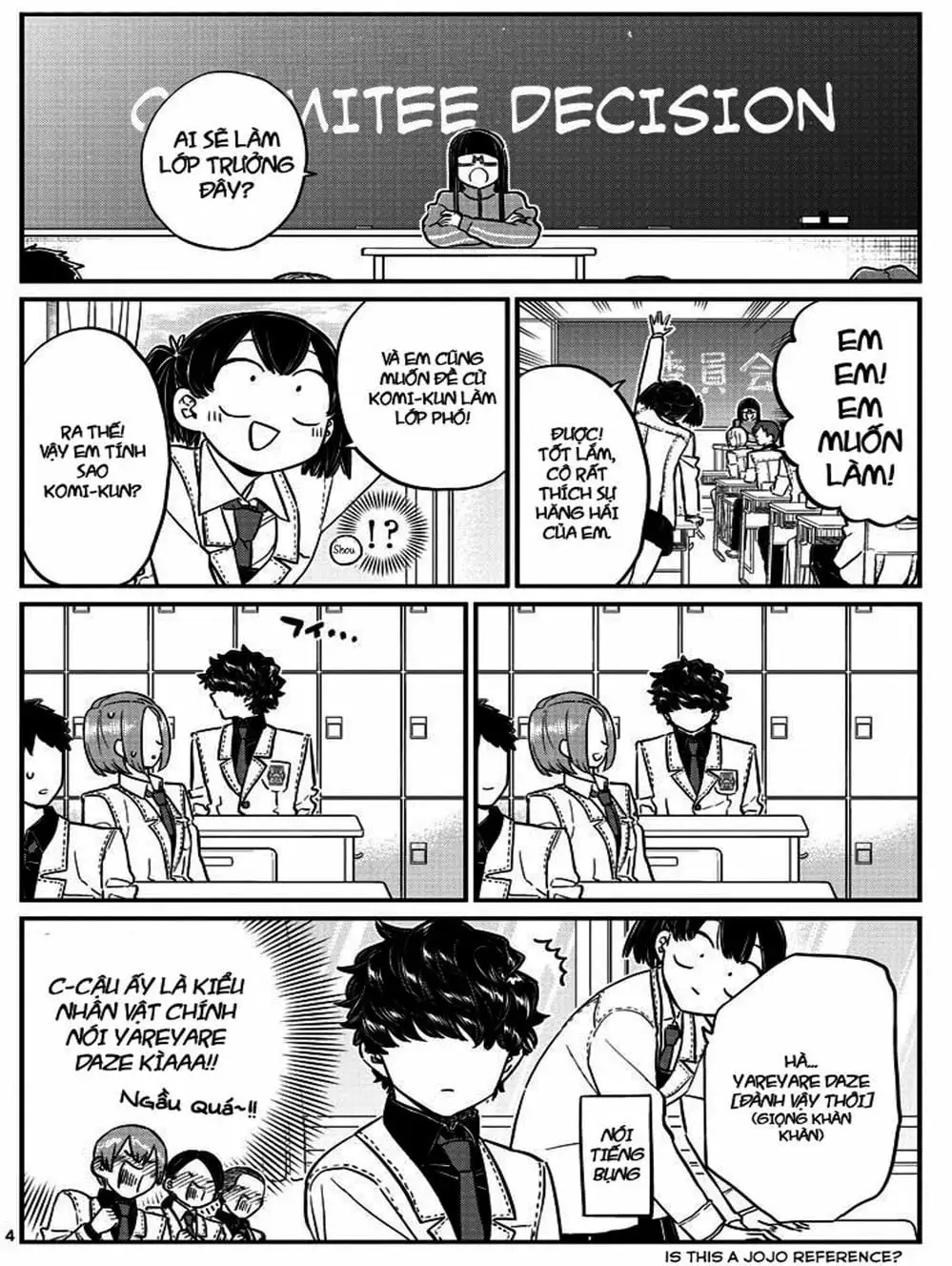 Truyện Tranh Komi Không Thể Giao Tiếp - Komi San Wa Komyusho Desu trang 5