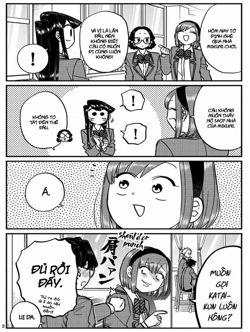 Truyện Tranh Komi Không Thể Giao Tiếp - Komi San Wa Komyusho Desu trang 5