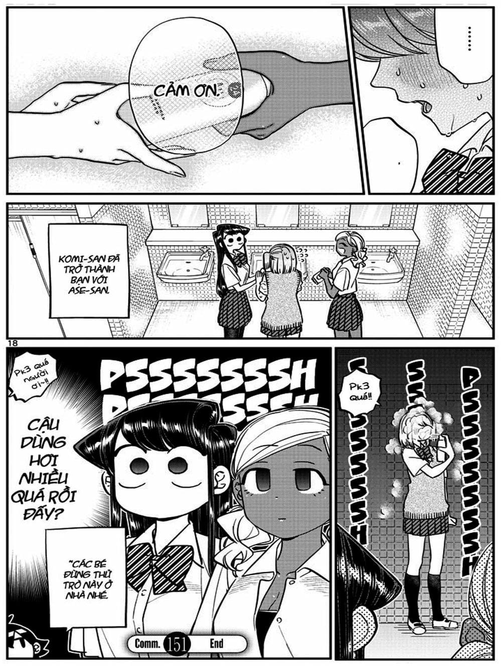 Truyện Tranh Komi Không Thể Giao Tiếp - Komi San Wa Komyusho Desu trang 5