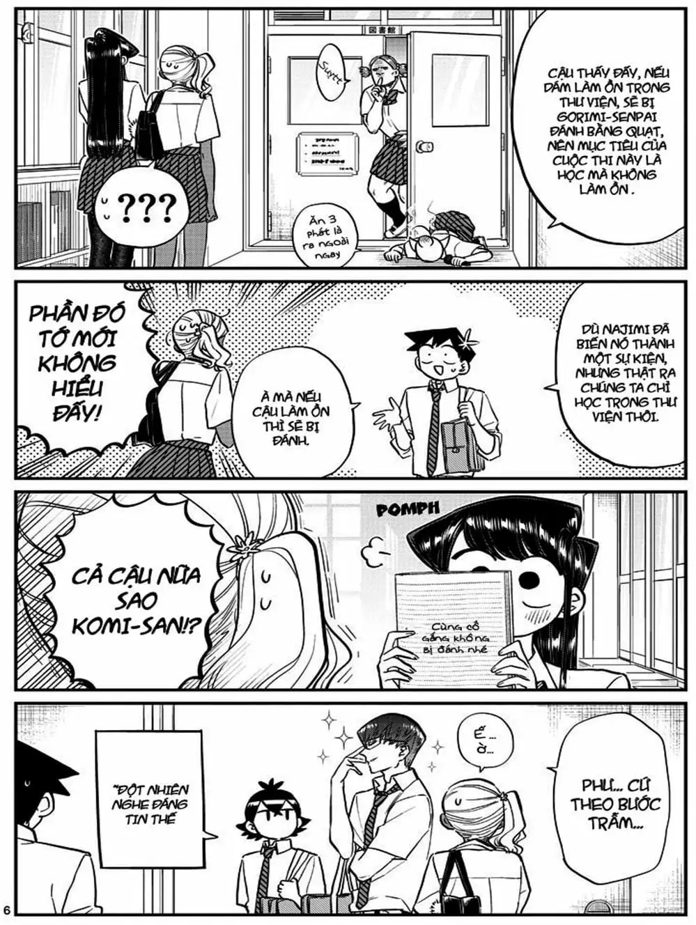 Truyện Tranh Komi Không Thể Giao Tiếp - Komi San Wa Komyusho Desu trang 5