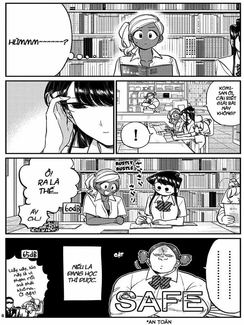 Truyện Tranh Komi Không Thể Giao Tiếp - Komi San Wa Komyusho Desu trang 5