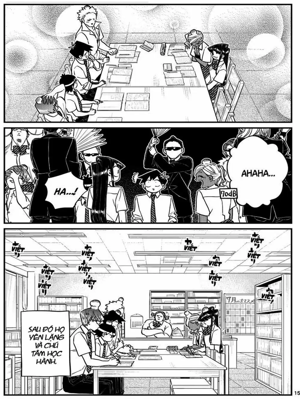 Truyện Tranh Komi Không Thể Giao Tiếp - Komi San Wa Komyusho Desu trang 5