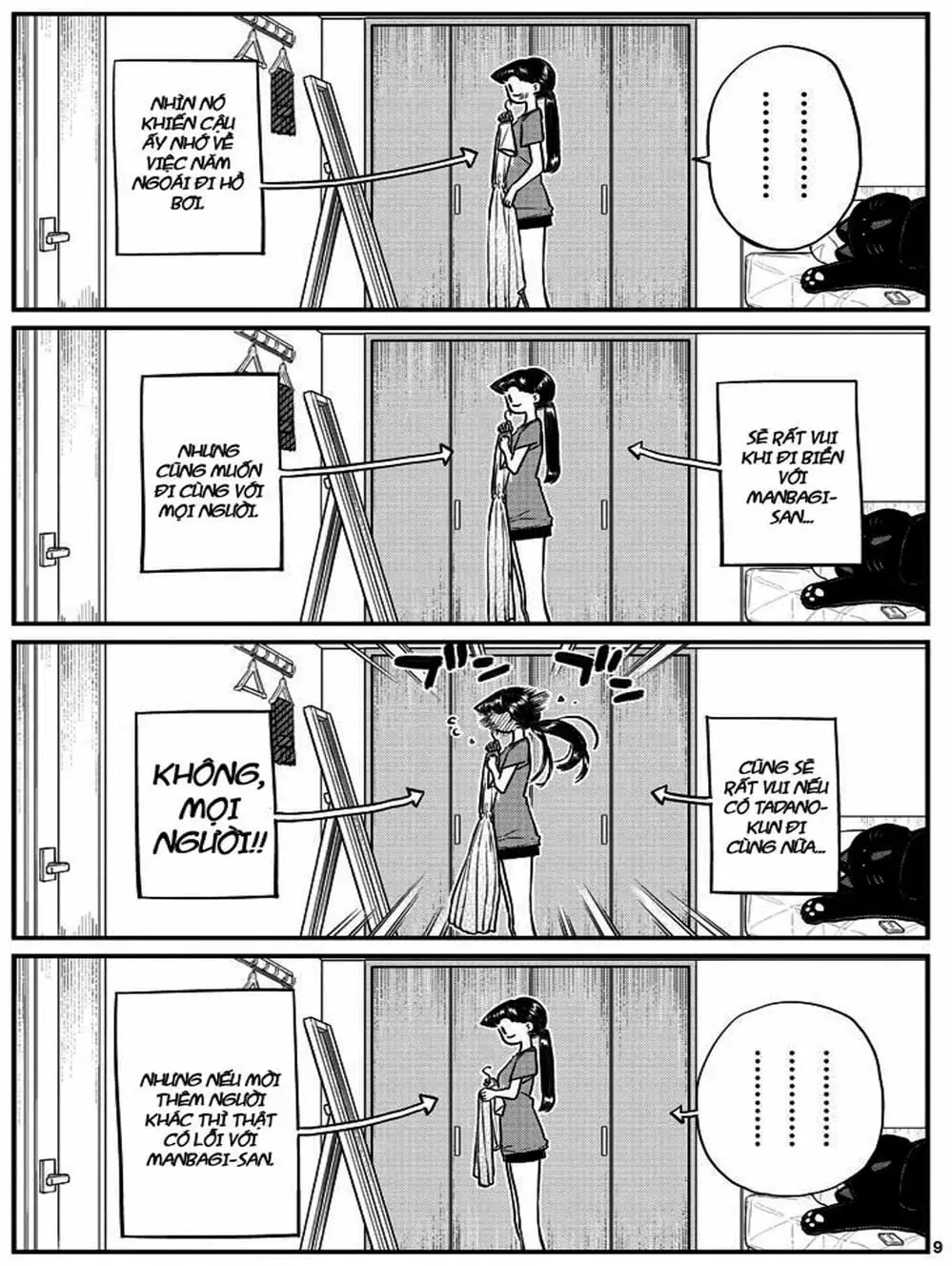 Truyện Tranh Komi Không Thể Giao Tiếp - Komi San Wa Komyusho Desu trang 5