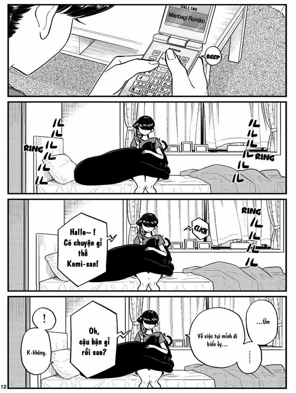 Truyện Tranh Komi Không Thể Giao Tiếp - Komi San Wa Komyusho Desu trang 5