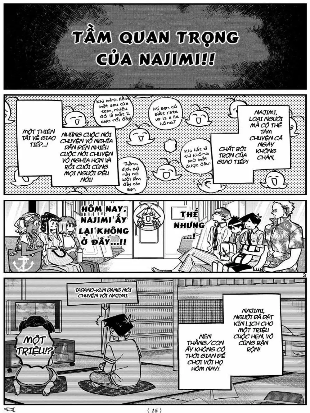 Truyện Tranh Komi Không Thể Giao Tiếp - Komi San Wa Komyusho Desu trang 5