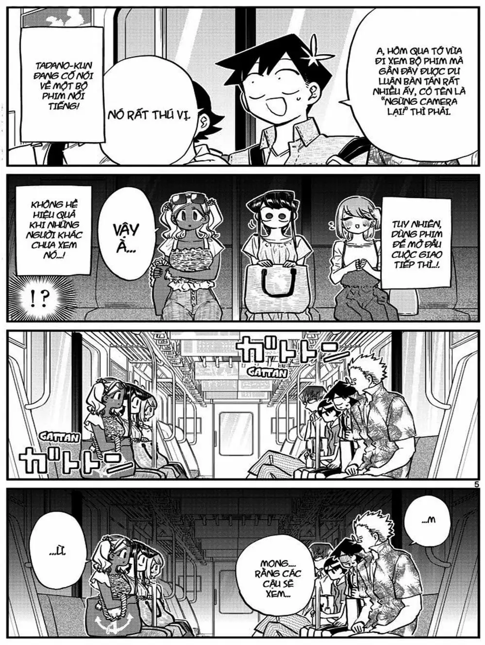 Truyện Tranh Komi Không Thể Giao Tiếp - Komi San Wa Komyusho Desu trang 5