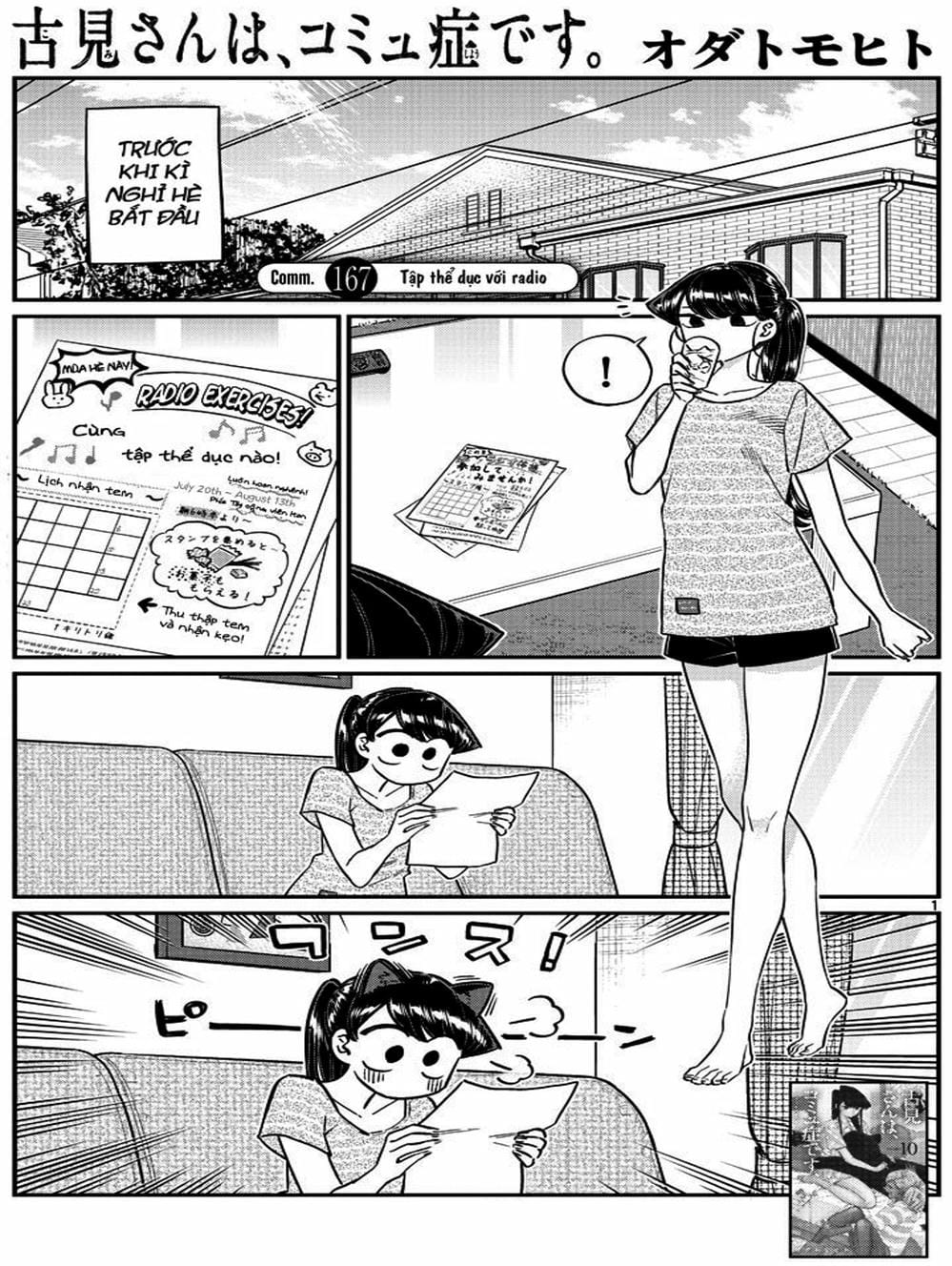 Truyện Tranh Komi Không Thể Giao Tiếp - Komi San Wa Komyusho Desu trang 5