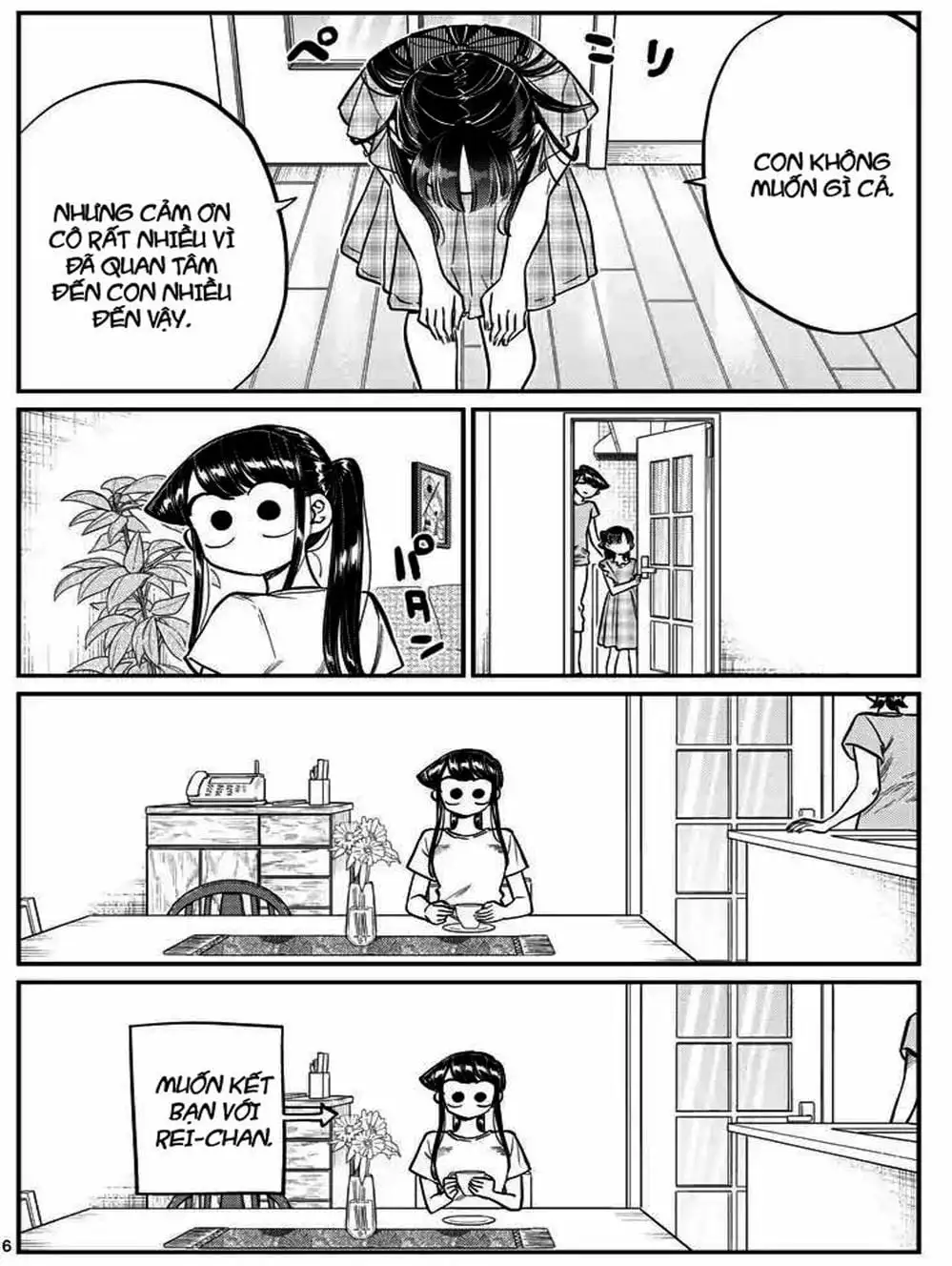 Truyện Tranh Komi Không Thể Giao Tiếp - Komi San Wa Komyusho Desu trang 5