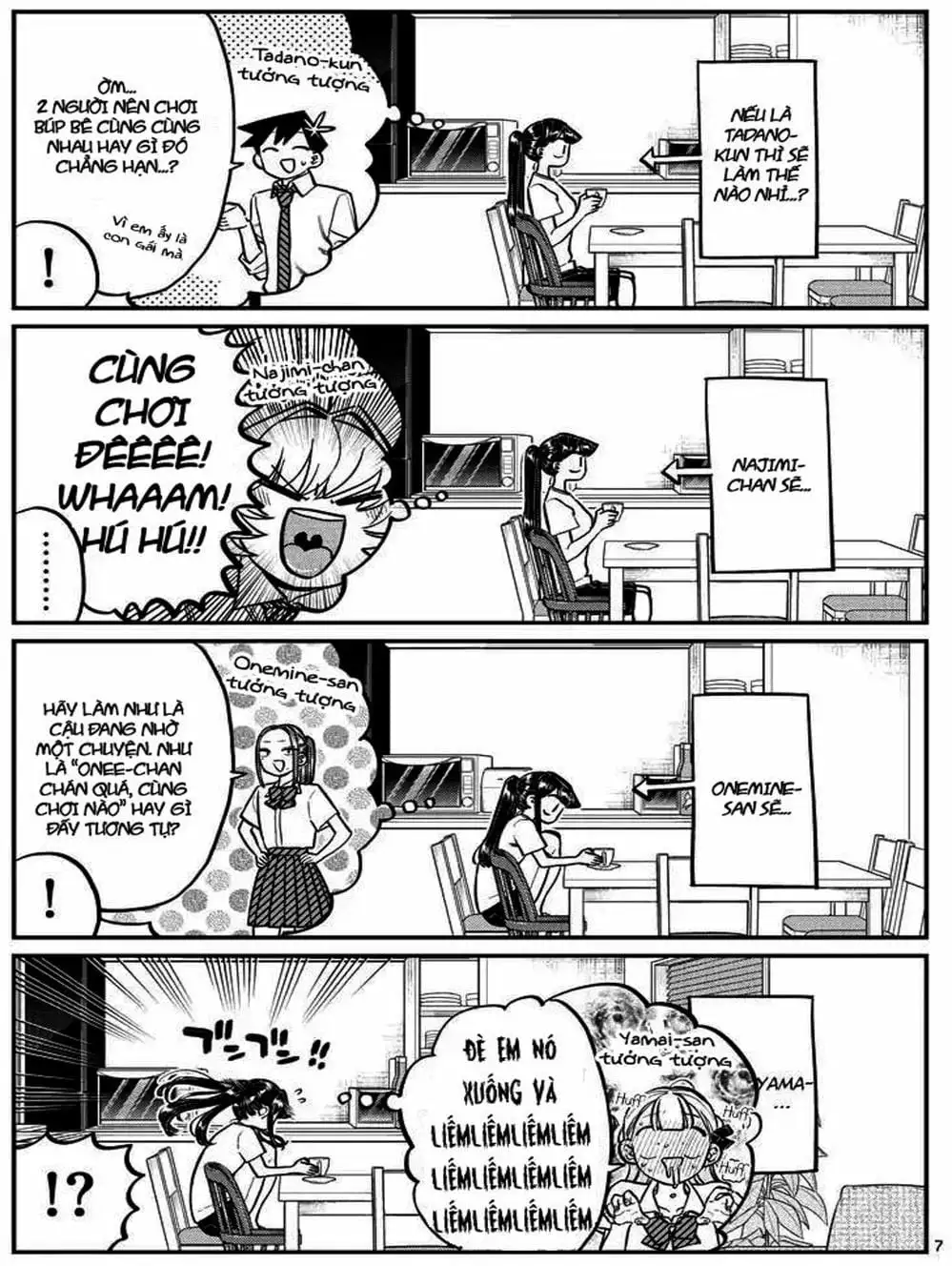 Truyện Tranh Komi Không Thể Giao Tiếp - Komi San Wa Komyusho Desu trang 5