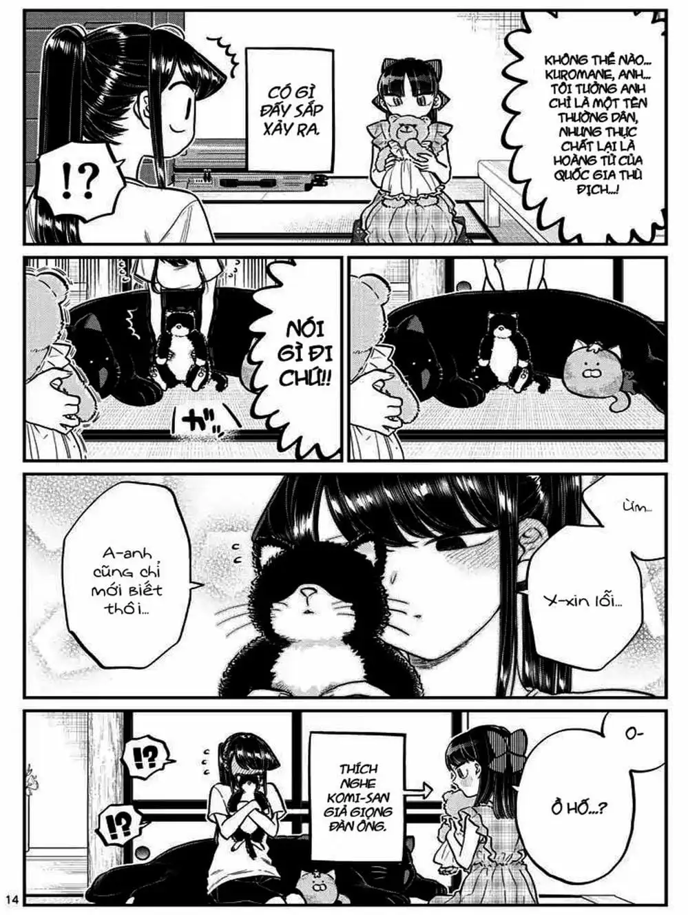 Truyện Tranh Komi Không Thể Giao Tiếp - Komi San Wa Komyusho Desu trang 5