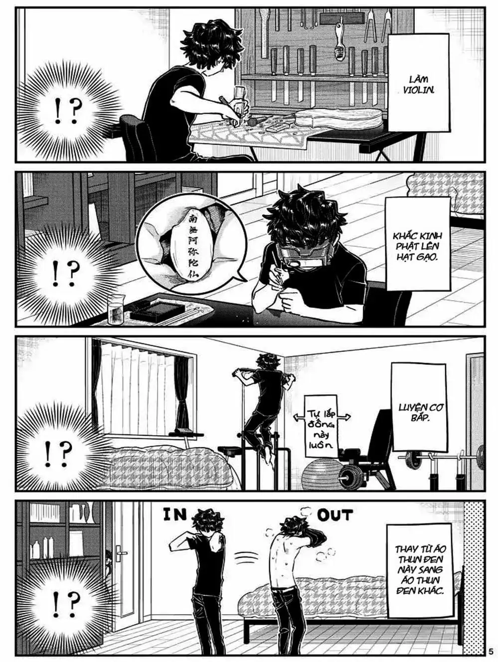 Truyện Tranh Komi Không Thể Giao Tiếp - Komi San Wa Komyusho Desu trang 5