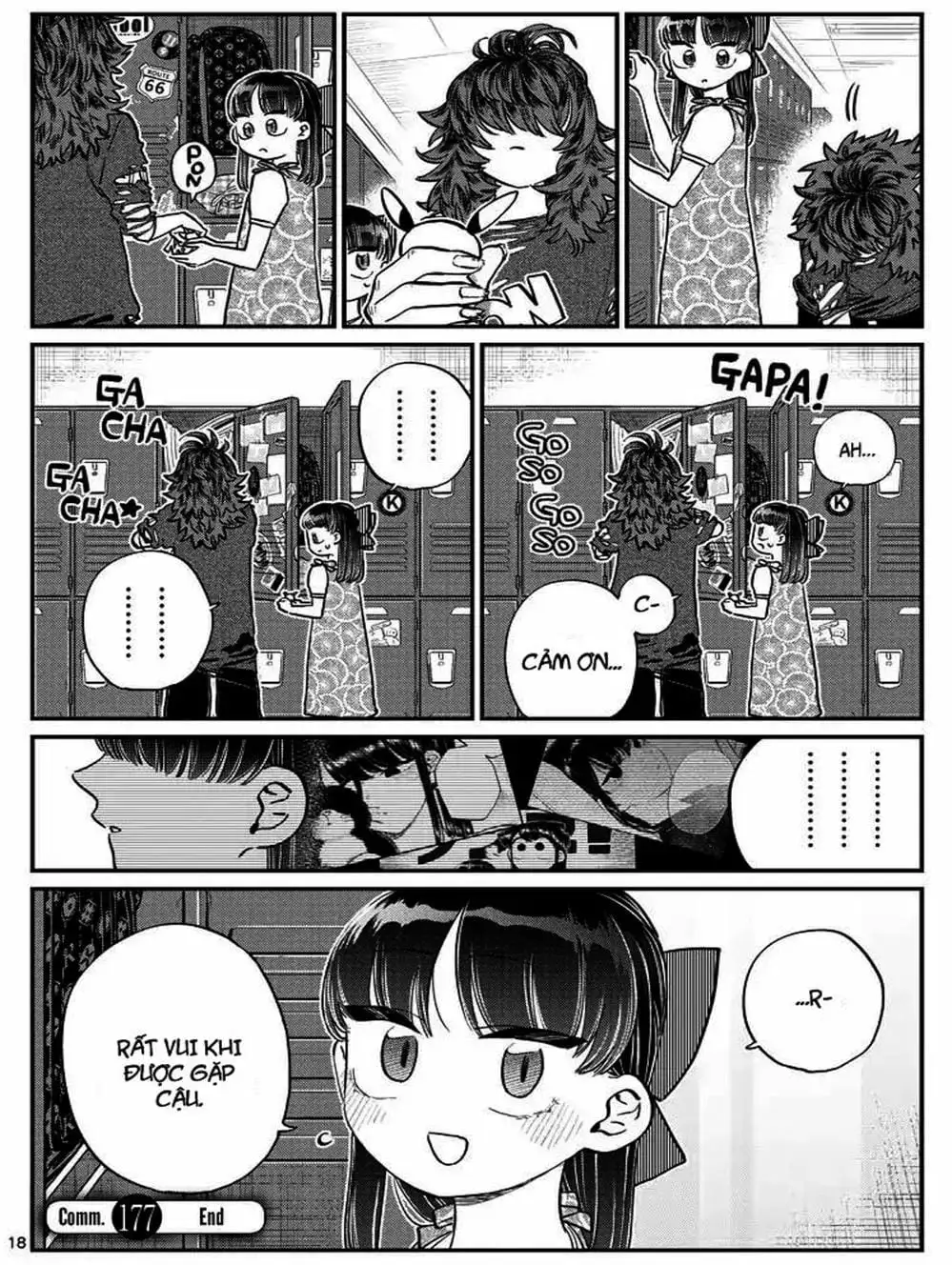 Truyện Tranh Komi Không Thể Giao Tiếp - Komi San Wa Komyusho Desu trang 5