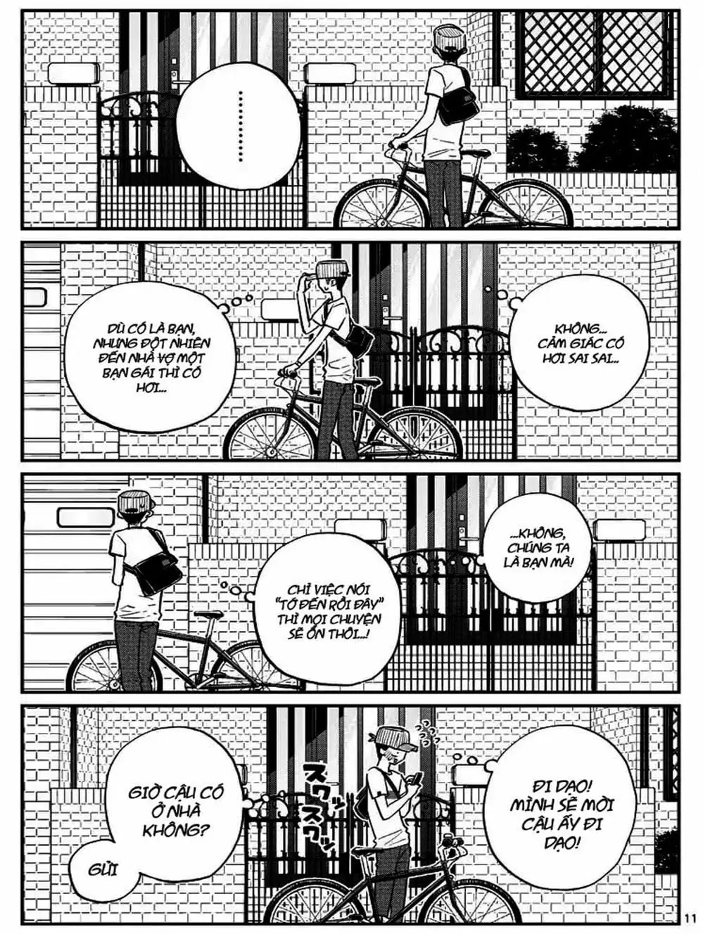 Truyện Tranh Komi Không Thể Giao Tiếp - Komi San Wa Komyusho Desu trang 5