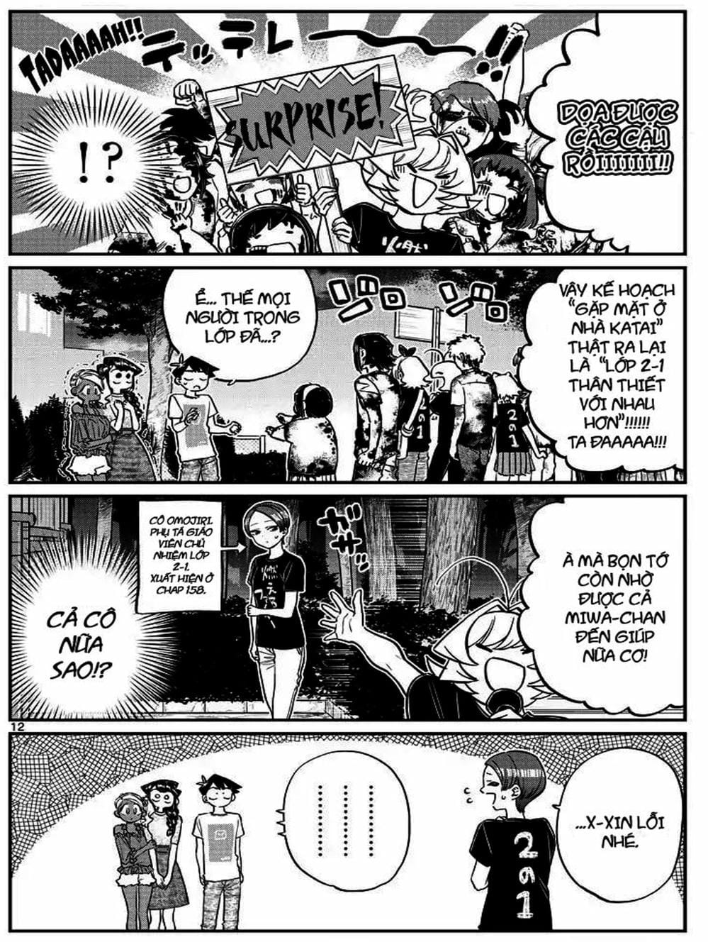 Truyện Tranh Komi Không Thể Giao Tiếp - Komi San Wa Komyusho Desu trang 5