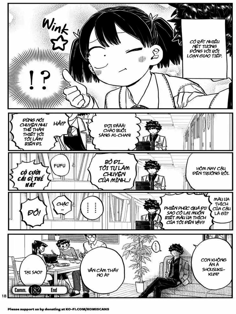 Truyện Tranh Komi Không Thể Giao Tiếp - Komi San Wa Komyusho Desu trang 5