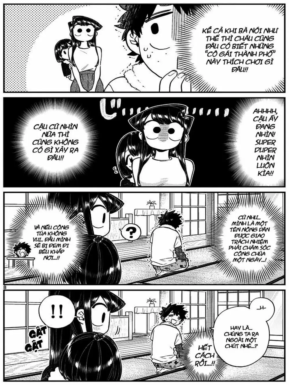 Truyện Tranh Komi Không Thể Giao Tiếp - Komi San Wa Komyusho Desu trang 5