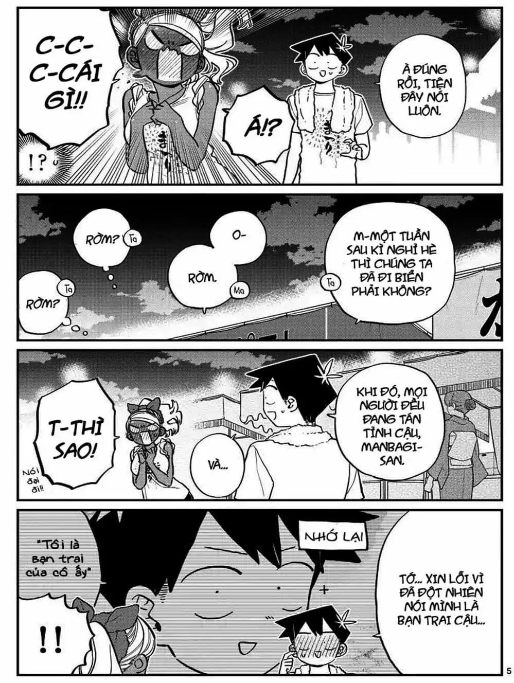 Truyện Tranh Komi Không Thể Giao Tiếp - Komi San Wa Komyusho Desu trang 5