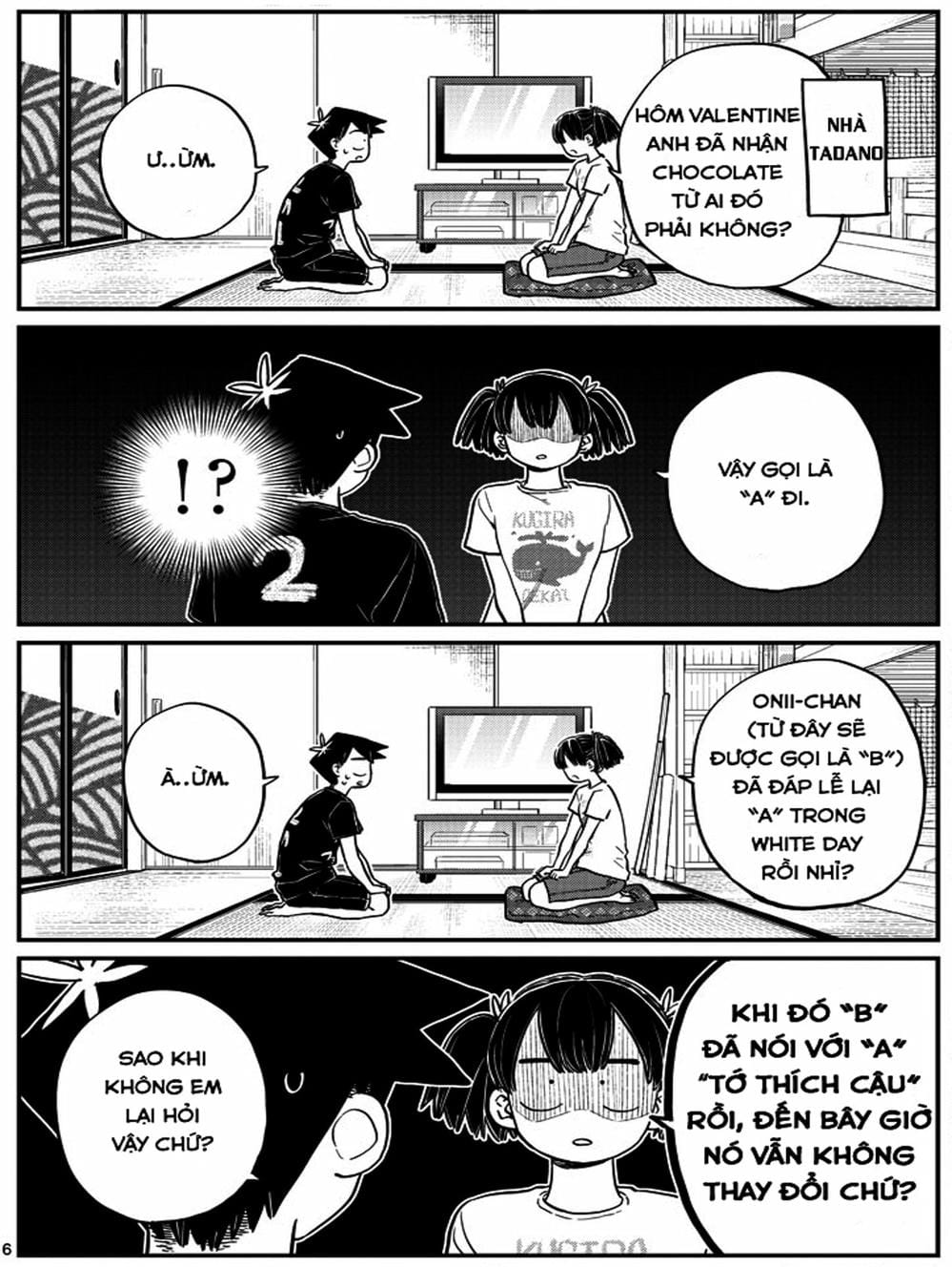 Truyện Tranh Komi Không Thể Giao Tiếp - Komi San Wa Komyusho Desu trang 5