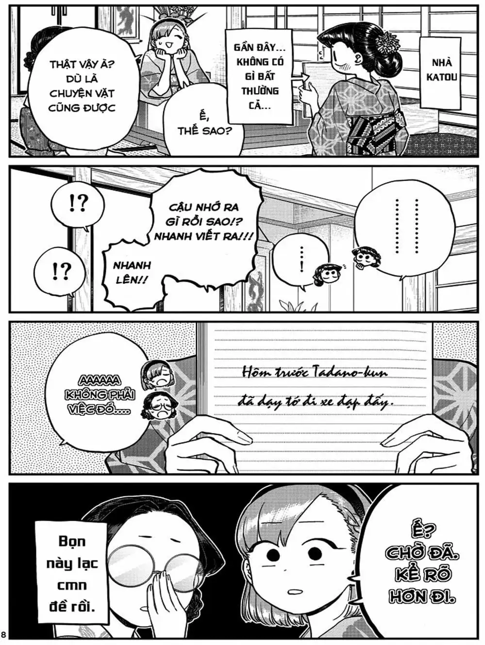 Truyện Tranh Komi Không Thể Giao Tiếp - Komi San Wa Komyusho Desu trang 5