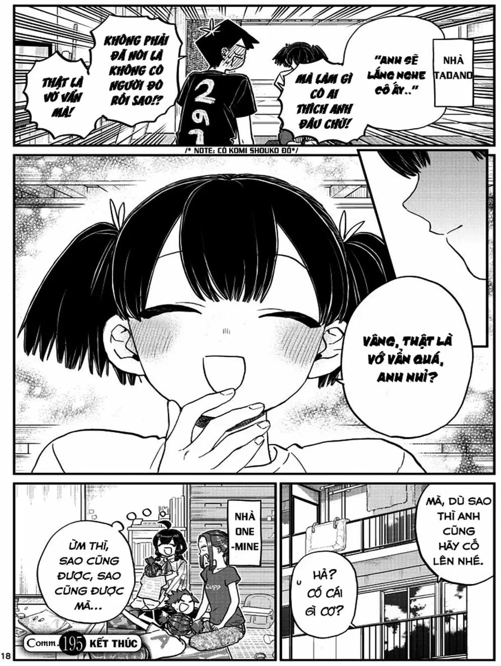 Truyện Tranh Komi Không Thể Giao Tiếp - Komi San Wa Komyusho Desu trang 5