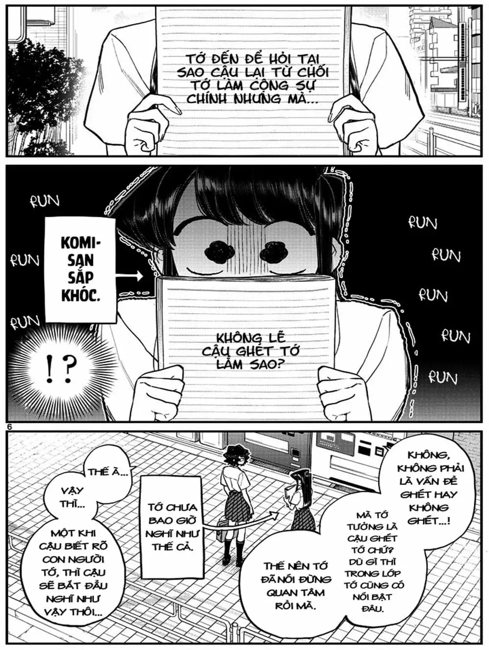 Truyện Tranh Komi Không Thể Giao Tiếp - Komi San Wa Komyusho Desu trang 5