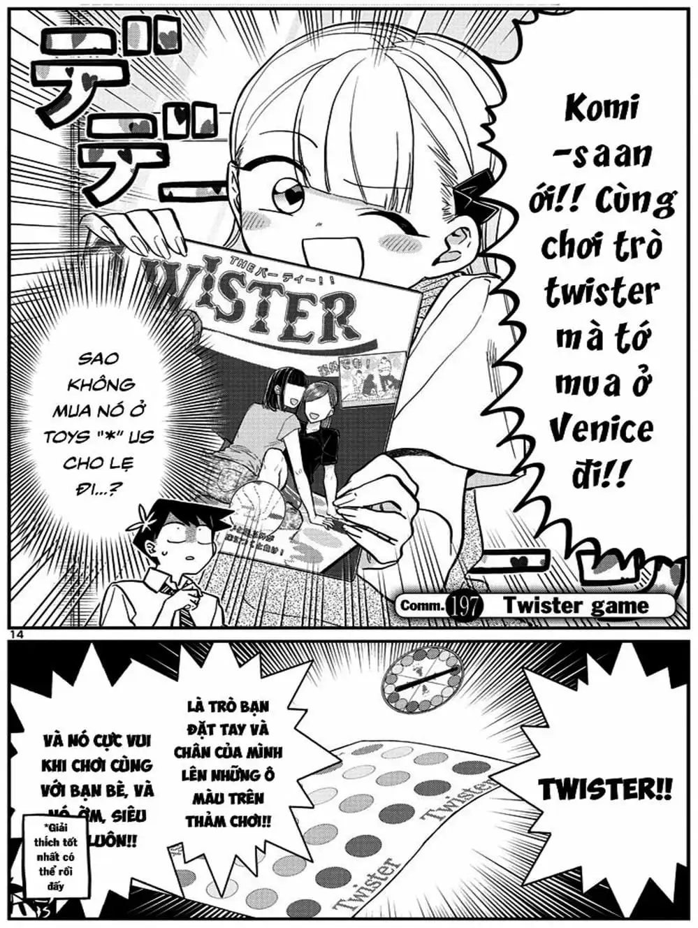 Truyện Tranh Komi Không Thể Giao Tiếp - Komi San Wa Komyusho Desu trang 5