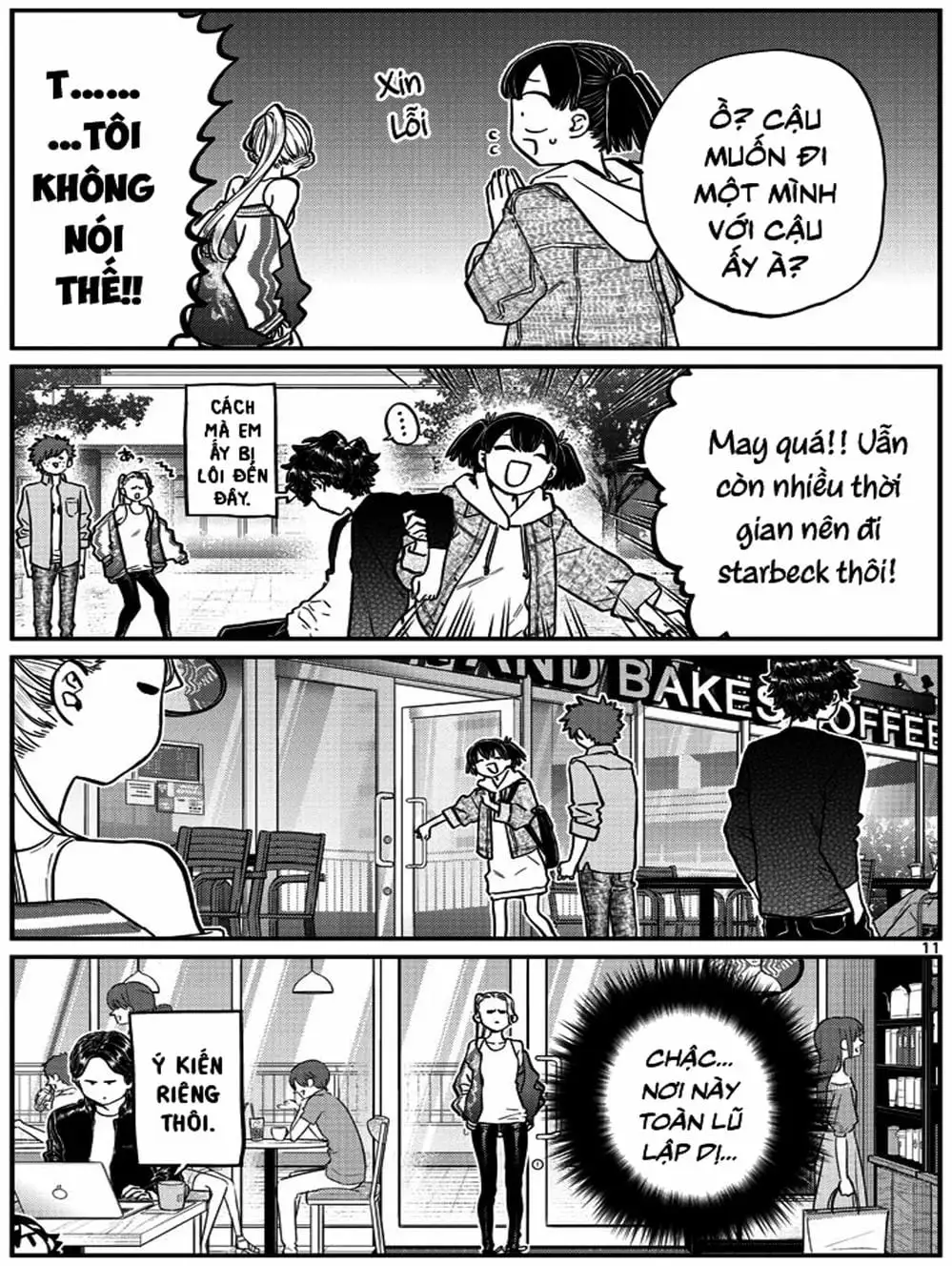 Truyện Tranh Komi Không Thể Giao Tiếp - Komi San Wa Komyusho Desu trang 5