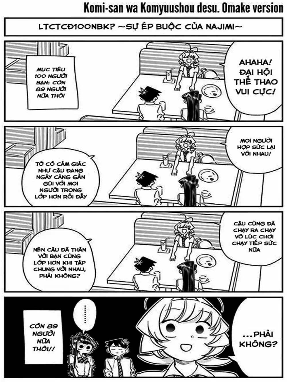 Truyện Tranh Komi Không Thể Giao Tiếp - Komi San Wa Komyusho Desu trang 5