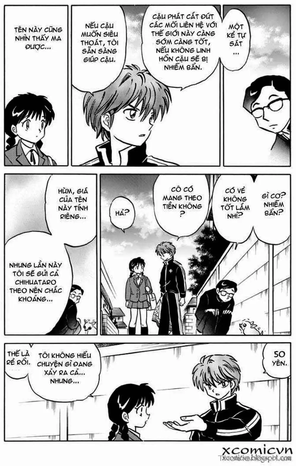 Truyện Tranh Rinne - Cảnh Giới Luân Hồi (Bạn Học Bí Ẩn) trang 4
