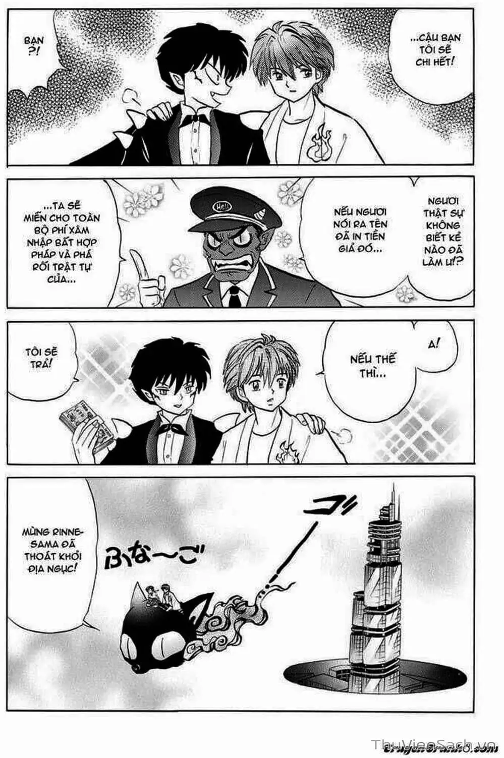 Truyện Tranh Rinne - Cảnh Giới Luân Hồi (Bạn Học Bí Ẩn) trang 4