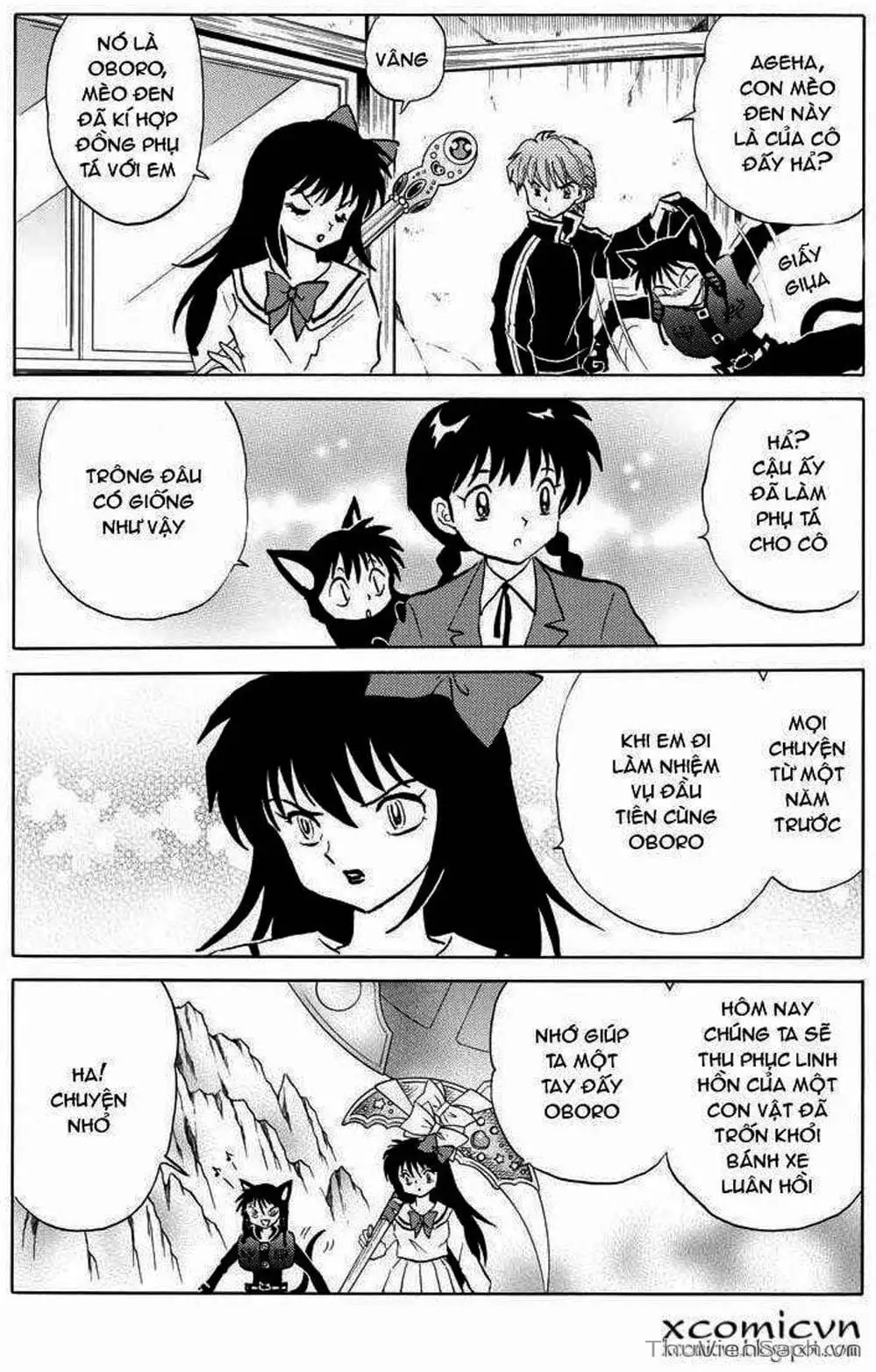 Truyện Tranh Rinne - Cảnh Giới Luân Hồi (Bạn Học Bí Ẩn) trang 4