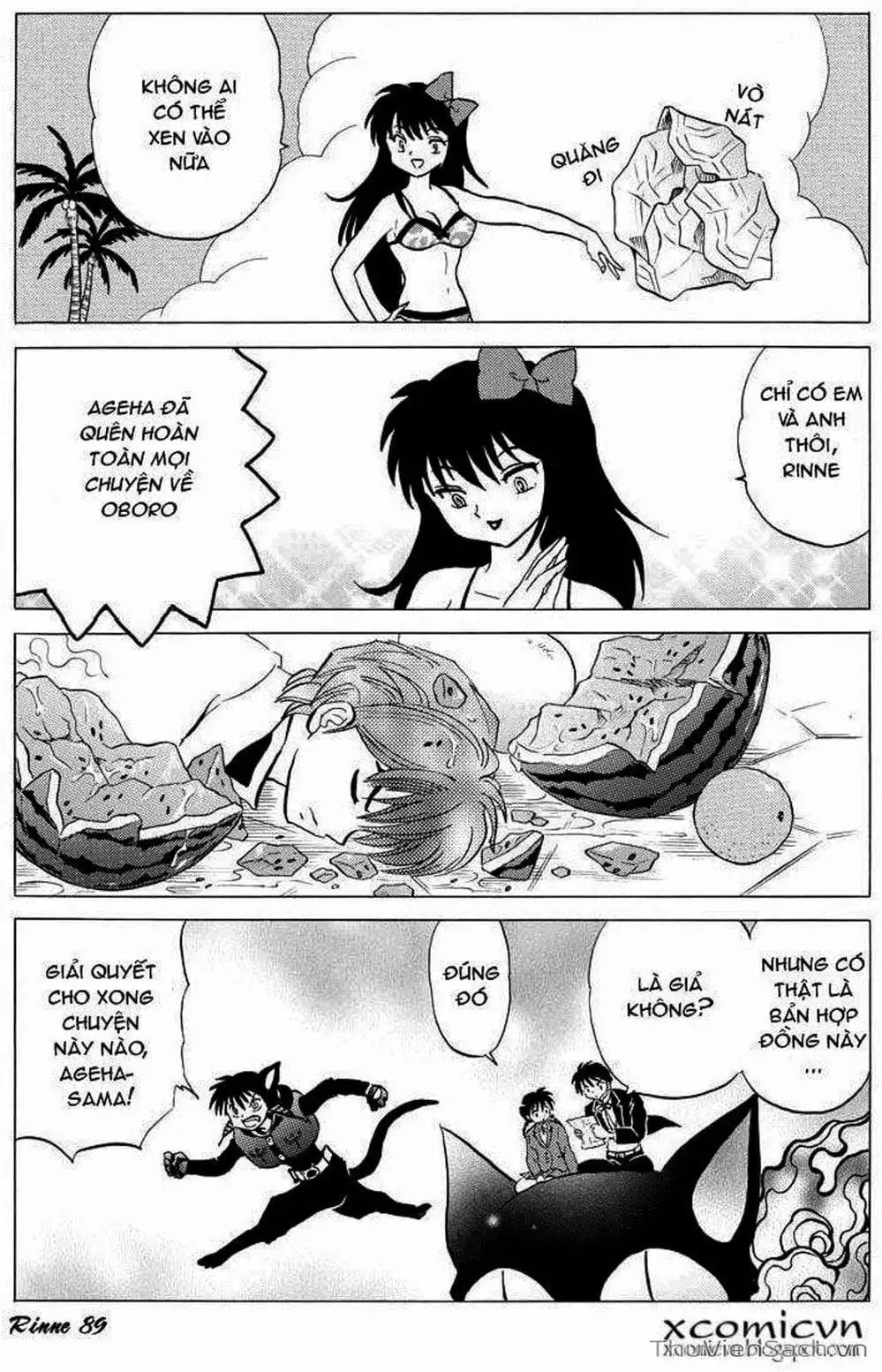 Truyện Tranh Rinne - Cảnh Giới Luân Hồi (Bạn Học Bí Ẩn) trang 4