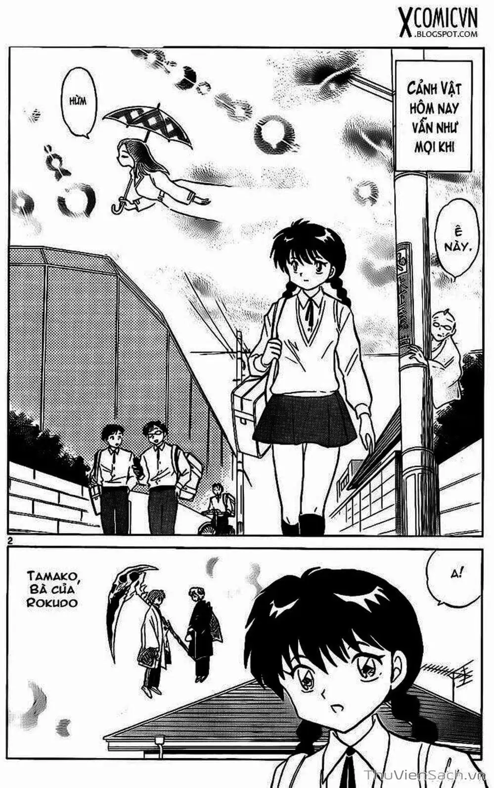 Truyện Tranh Rinne - Cảnh Giới Luân Hồi (Bạn Học Bí Ẩn) trang 4