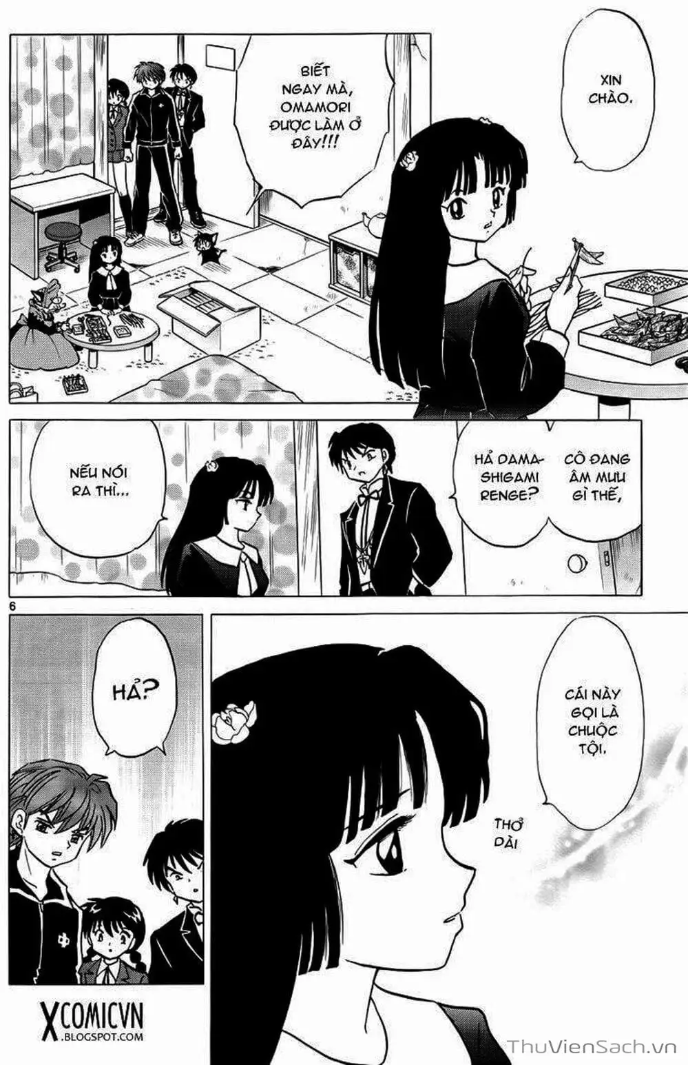 Truyện Tranh Rinne - Cảnh Giới Luân Hồi (Bạn Học Bí Ẩn) trang 4