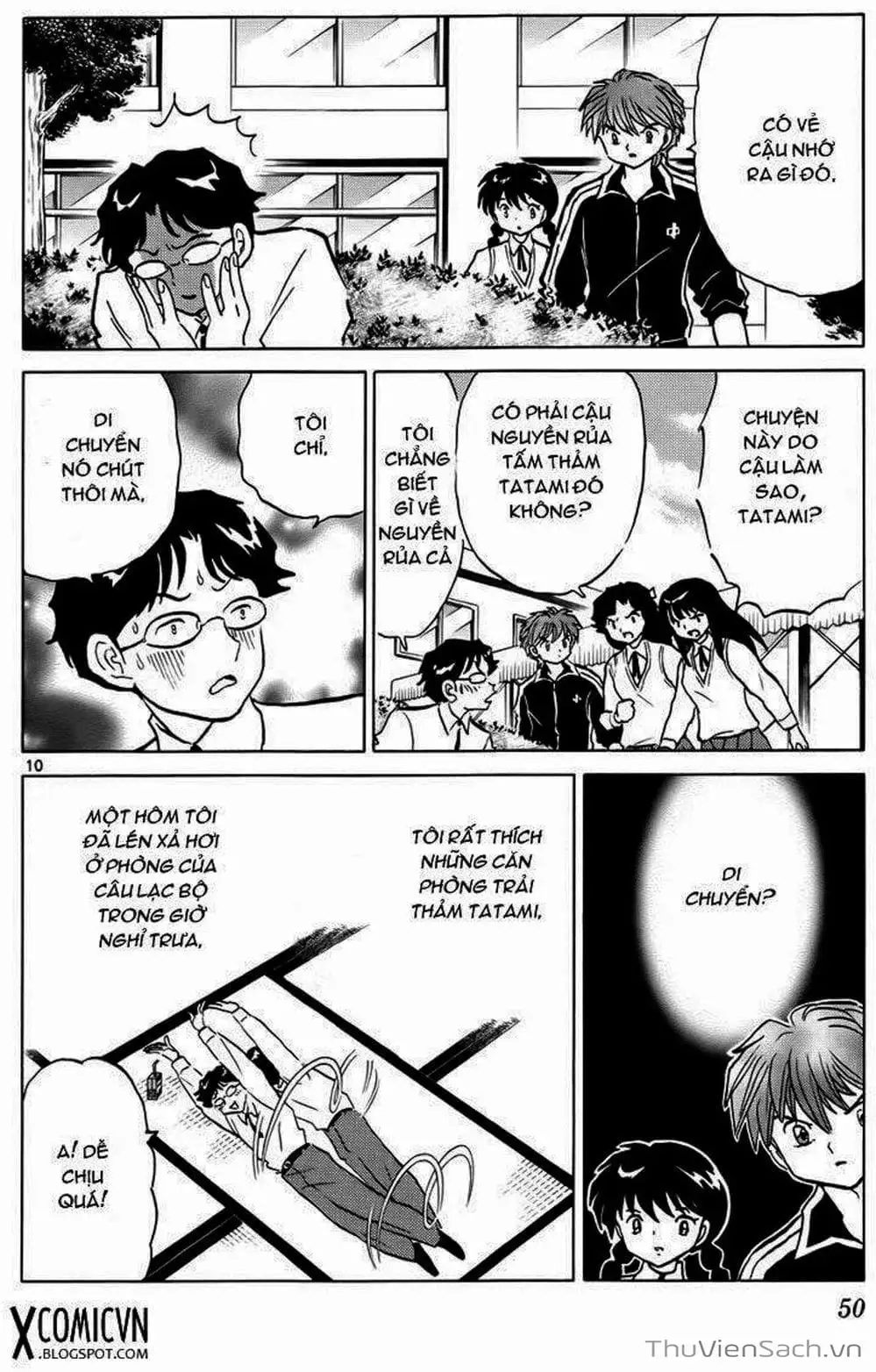 Truyện Tranh Rinne - Cảnh Giới Luân Hồi (Bạn Học Bí Ẩn) trang 4