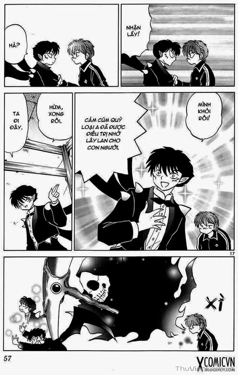 Truyện Tranh Rinne - Cảnh Giới Luân Hồi (Bạn Học Bí Ẩn) trang 4