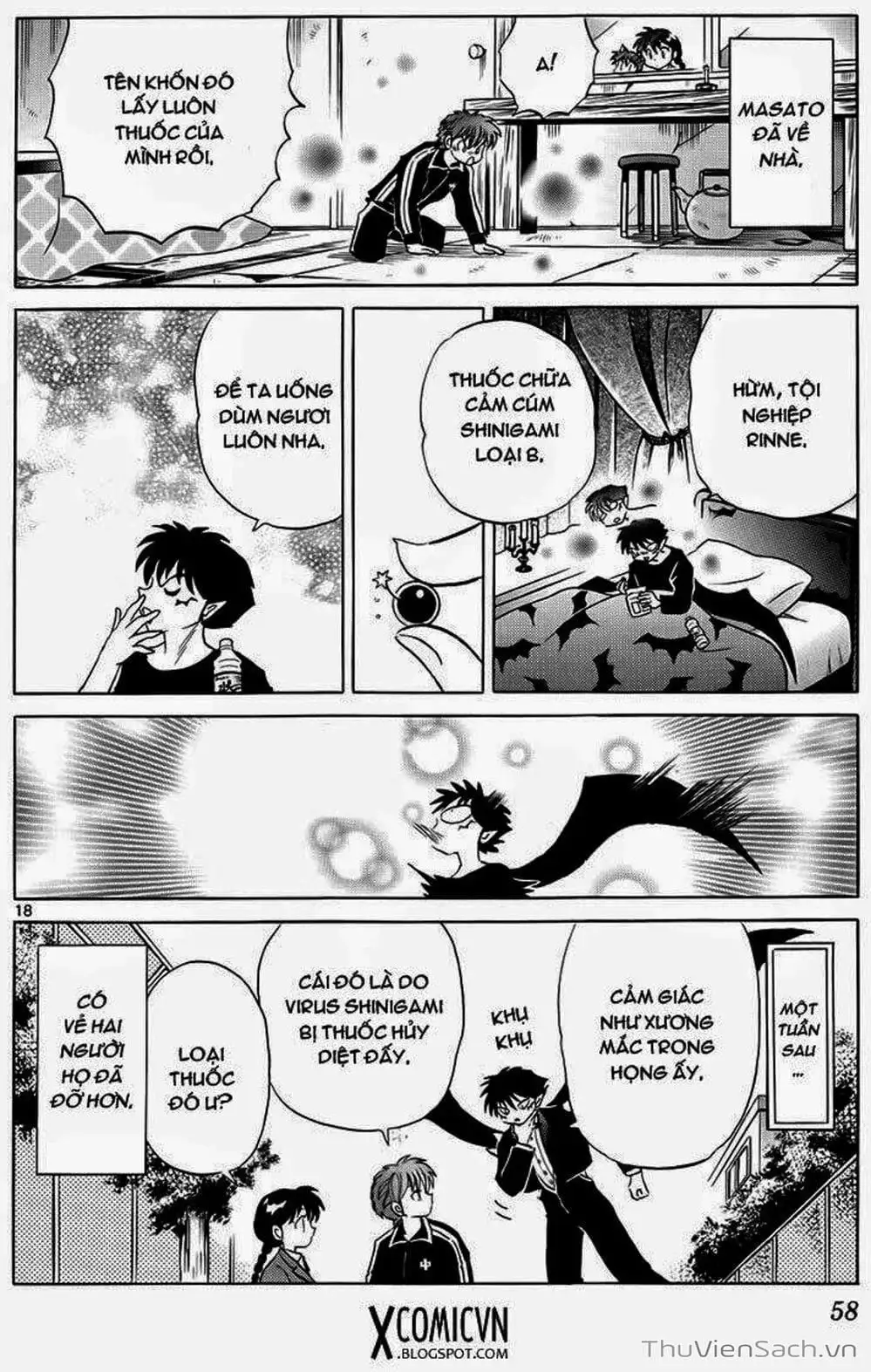 Truyện Tranh Rinne - Cảnh Giới Luân Hồi (Bạn Học Bí Ẩn) trang 4