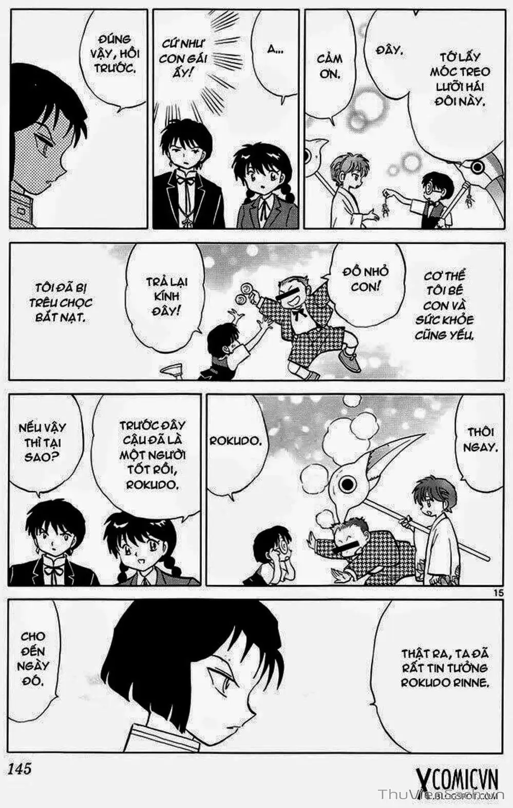 Truyện Tranh Rinne - Cảnh Giới Luân Hồi (Bạn Học Bí Ẩn) trang 4