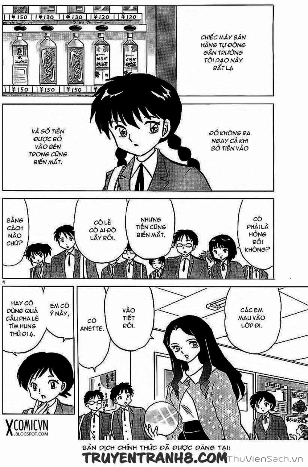 Truyện Tranh Rinne - Cảnh Giới Luân Hồi (Bạn Học Bí Ẩn) trang 4