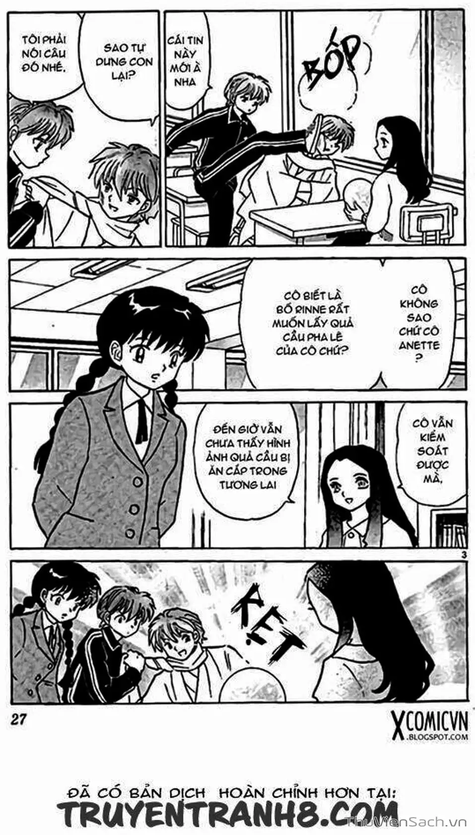 Truyện Tranh Rinne - Cảnh Giới Luân Hồi (Bạn Học Bí Ẩn) trang 4