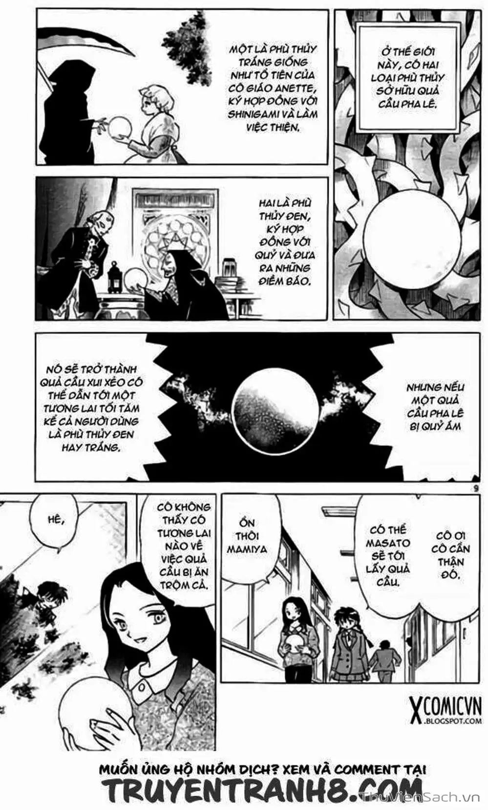 Truyện Tranh Rinne - Cảnh Giới Luân Hồi (Bạn Học Bí Ẩn) trang 4