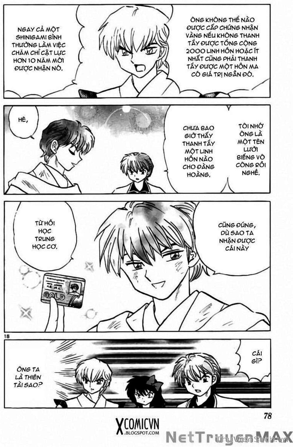 Truyện Tranh Rinne - Cảnh Giới Luân Hồi (Bạn Học Bí Ẩn) trang 4