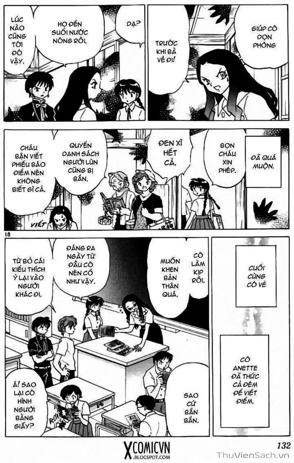 Truyện Tranh Rinne - Cảnh Giới Luân Hồi (Bạn Học Bí Ẩn) trang 4