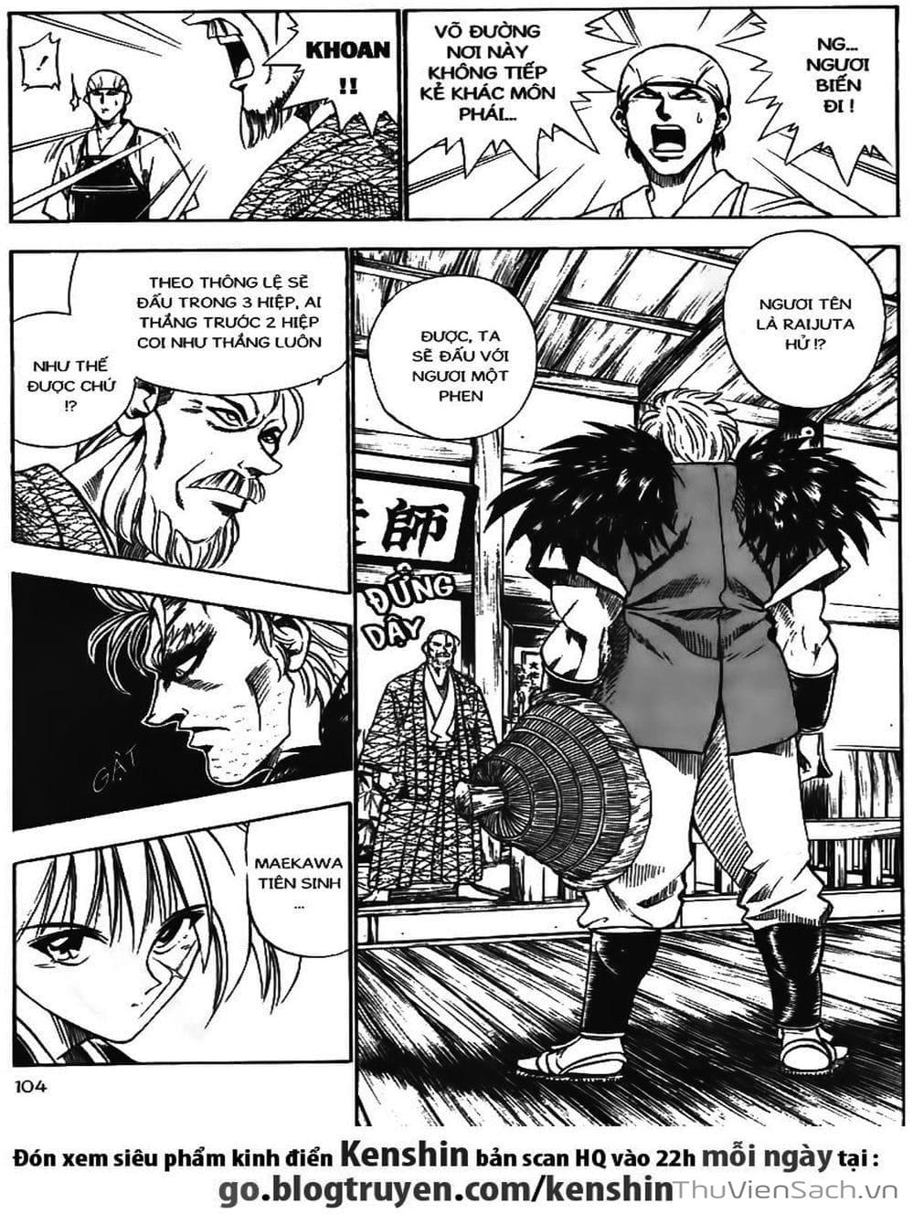 Truyện Tranh Lãng Khách Kenshin trang 5