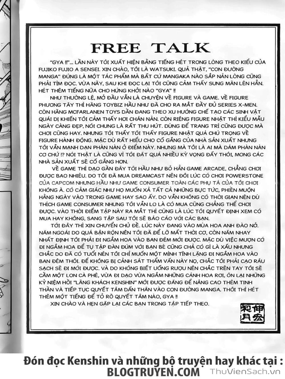 Truyện Tranh Lãng Khách Kenshin trang 5