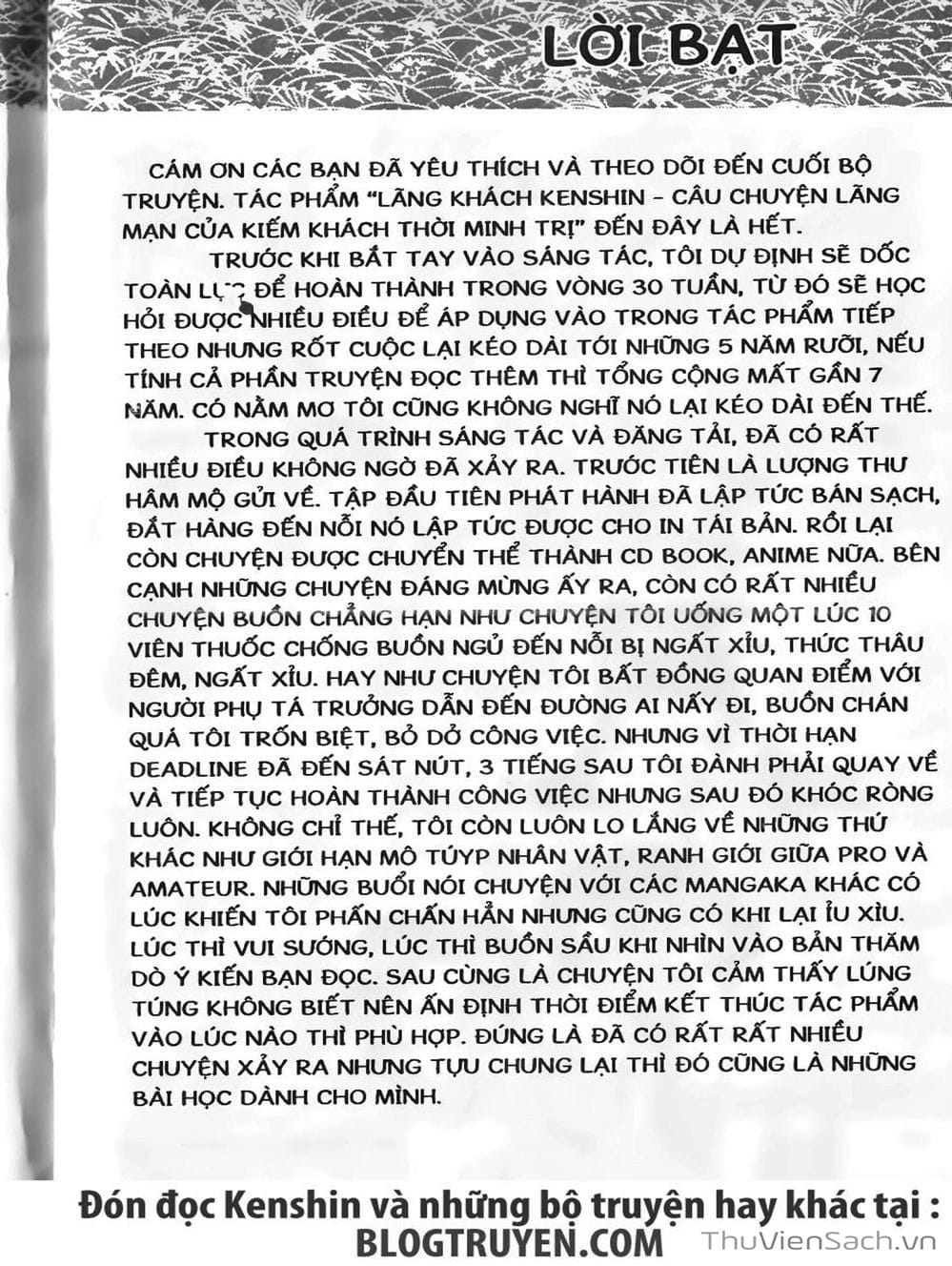 Truyện Tranh Lãng Khách Kenshin trang 5