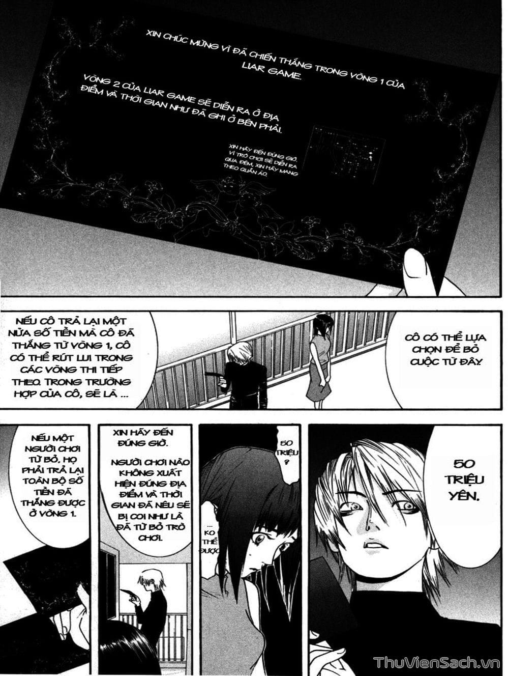 Truyện Tranh Trò Chơi Dối Trá - Liar Game trang 4